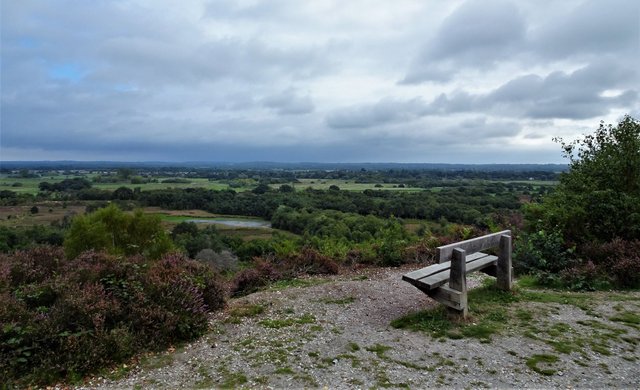 view of the hill