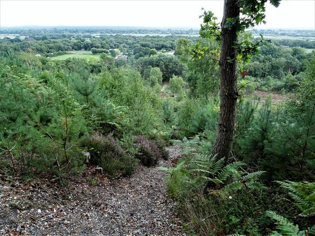 view of the hill